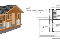 Как да се изгради една веранда с баня, оборудвана с голи основни линии