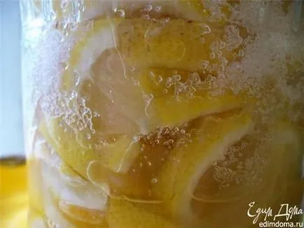 Hogyan kell elkészíteni a kandírozott citrom recept egy fotó