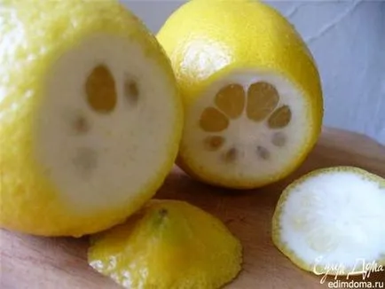 Hogyan kell elkészíteni a kandírozott citrom recept egy fotó