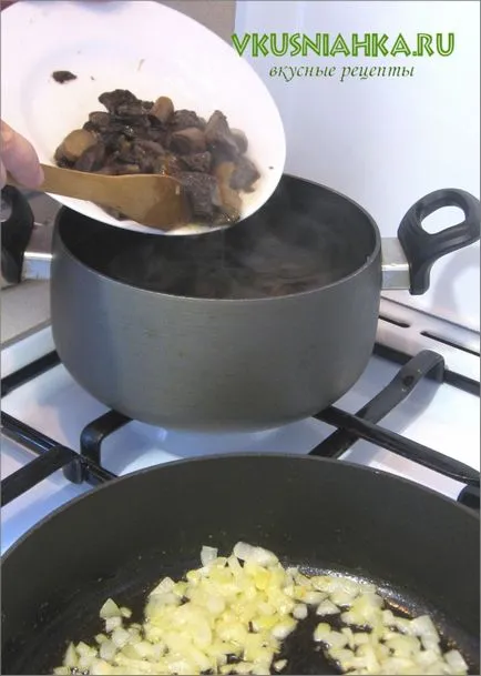 Cum de a găti supă de ciuperci, supa de ciuperci, retete delicioase
