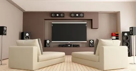 Cum elementele home theater, dispunerea lor și conexiunea