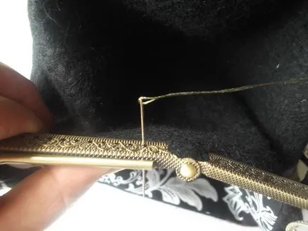 Як пришити фермуар до сумочки - ярмарок майстрів - ручна робота, handmade (фермуар) Як пришити фермуар до сумочки - ярмарок майстрів - ручна робота, handmade