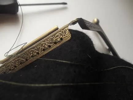Як пришити фермуар до сумочки - ярмарок майстрів - ручна робота, handmade (сумочка з фермуаром) Як пришити фермуар до сумочки - ярмарок майстрів - ручна робота, handmade