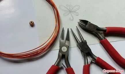 Hogyan készítsünk egy pillangó a wire - kézműves klub - Home Moms