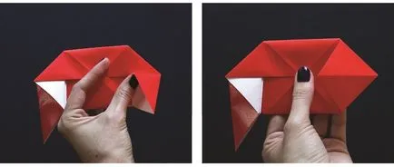 Hogyan lehet origami ajkak, a női világ