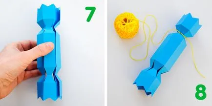 Как да направите бонбони от хартия (оригами), на път за вкъщи
