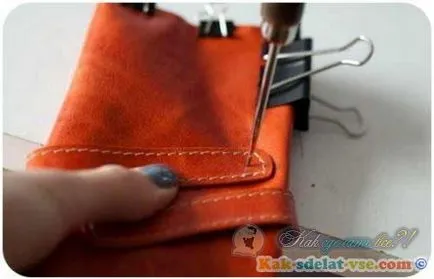 Как да си направим дамска чанта от етапа на кожата по стъпка