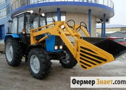 Cum kun 10 MTZ - kun de casă în spatele tractorului MTZ-82