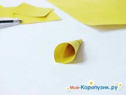 Hogyan dáliák papír saját kezűleg