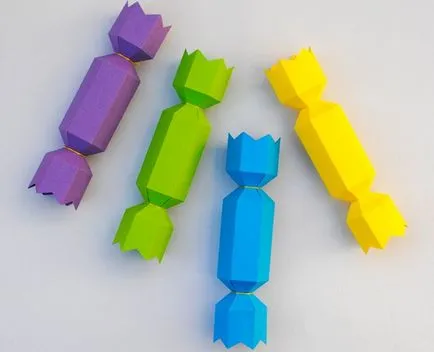 Cum de a face bomboane din hârtie (origami), drumul spre casă