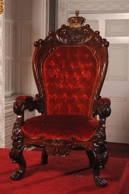 Как да направите трон стол с ръце
