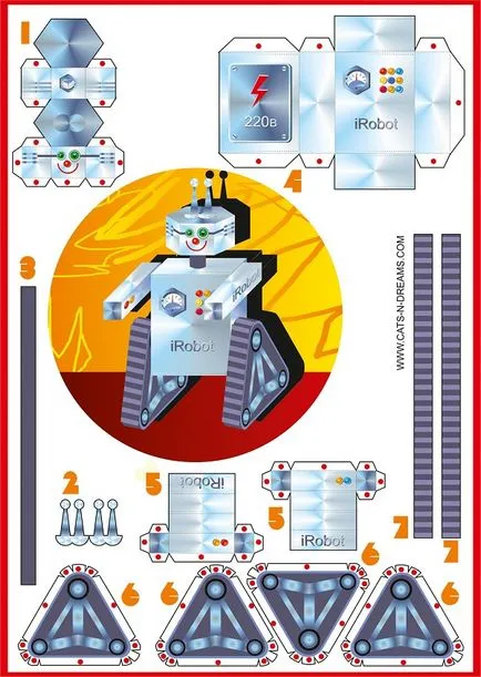 Hogyan készítsünk egy robot kifogyott a papír