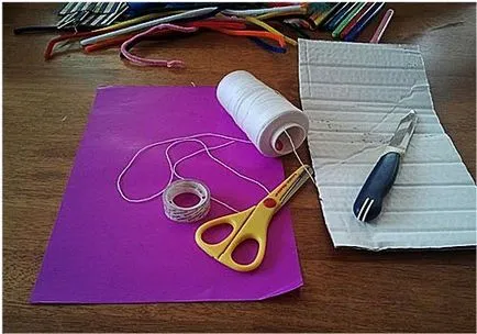 Как се прави хвърчило от хартия - по схемата за дизайн