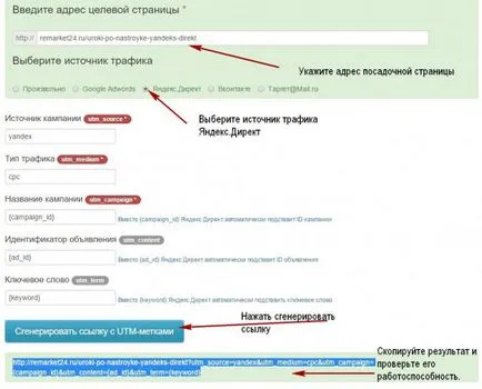 Hogyan készítsünk egy jó reklám a keresési Yandex