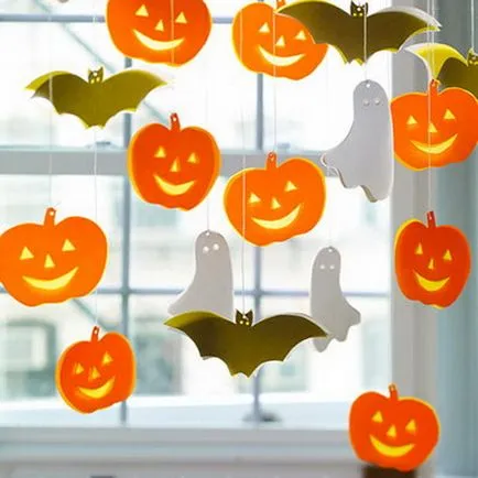 Hogyan lehet tök papír Halloween