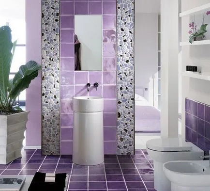 Hogyan válasszuk ki a tervezés a csempék a fürdőszoba, belső dolgok