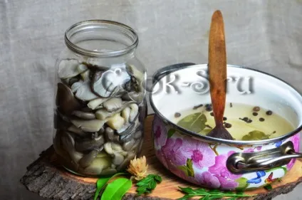 Гливи мариновані в домашніх умовах - покроковий рецепт з фото, консервування (мариновані гливи) Гливи мариновані в домашніх умовах - покроковий рецепт з фото, консервування
