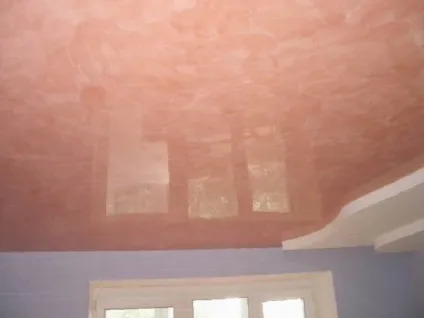 Венеціанська штукатурка на стелі своїми руками - фото, відео, відгуки, ціни