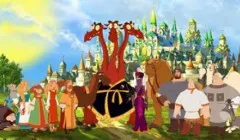 Care a fost numele unei cămilă Dobrînia Nikitici în desenul animat „Trei eroi și Shamahanskaya regina“