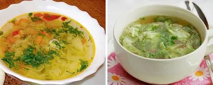 meniu cu supa de varza Dieta pentru 3, 5, 7 și 10 zile, a pierdut în greutate c comentarii înainte și după fotografii