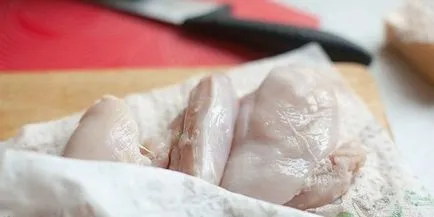 Карбонара с пиле и сметана - стъпка по стъпка рецепта със снимки на