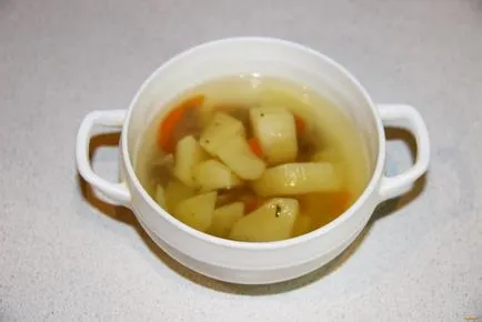Картофена супа с пуйка рецепта със снимка
