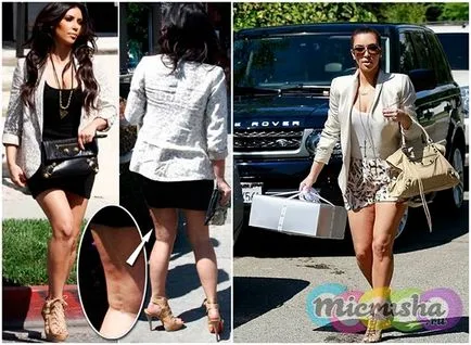 Kim Kardashian fără machiaj și Photoshop (foto)