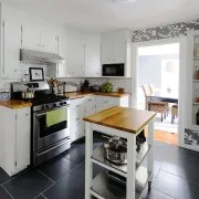 Gyönyörű járólapok a konyhában 30 ötletek a képek, csempézett padló kivitelben