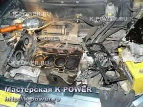K-putere, modificări ale motorului, priors (VAZ 21126) de pe pistoane bezvtykovye