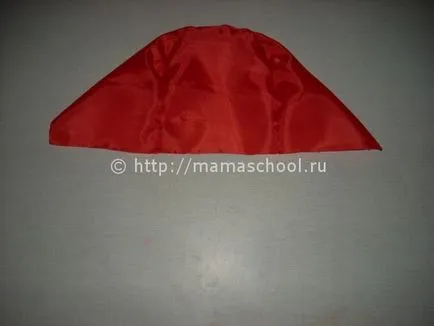 Червената шапчица костюм с ръцете си, как да се шият дрехи за червената шапка