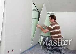 Вирівнювання стін гіпсокартоном своїми руками (стін) Вирівнювання стін гіпсокартоном своїми руками