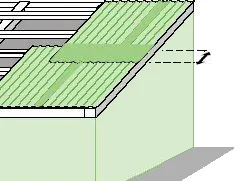 Acoperiș de garaj din carton ondulat - cum să acopere acoperișul foaia trapezoidală garaj
