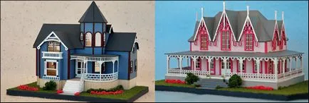 Casa păpușii și la scară mare în miniatură de colectie