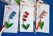 Quilling pentru copii și copii, schema de 6-7 ani, clasa de master 4-5, un program de