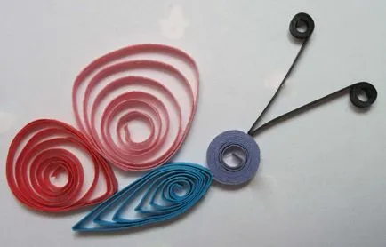 Quilling pentru copii și copii, schema de 6-7 ani, clasa de master 4-5, un program de