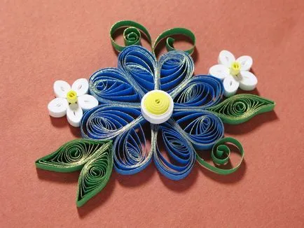 Quilling pentru copii și copii, schema de 6-7 ani, clasa de master 4-5, un program de