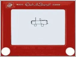 Lobzik - puzzle - Etch A Sketch - őrült kezében