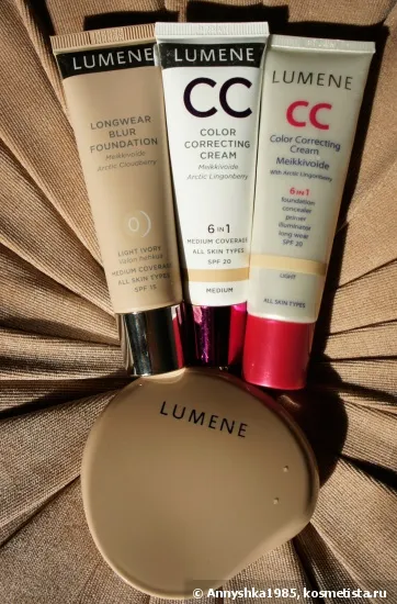 Любителькам cc крему від lumene присвячується відгуки (декоративна косметика) Любителькам cc крему від lumene присвячується відгуки