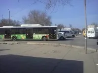 Волгоградка стала свідком недбалої роботи міських автобусів (вибори) Волгоградка стала свідком недбалої роботи міських автобусів