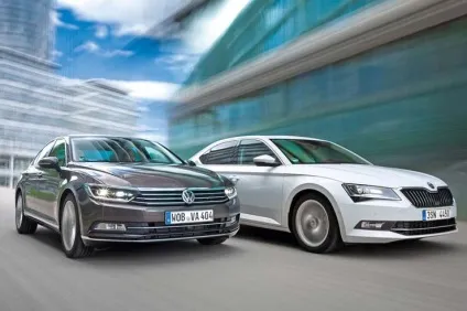 Volkswagen passat vs skoda superb - чи є різниця