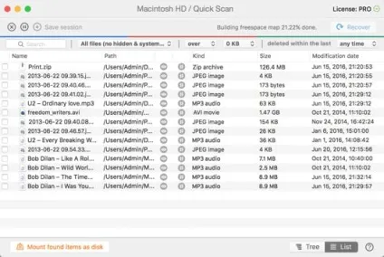 Відновлення видалених файлів, даних в mac os x (file recovery mac) Відновлення видалених файлів, даних в mac os x