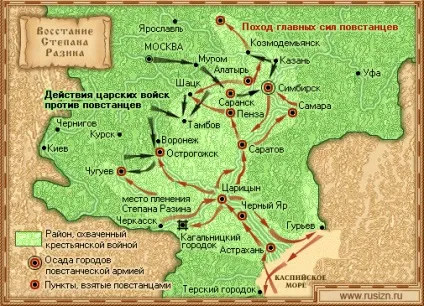 Повстання степана Разіна коротко причини, учасники, підсумки, дата (повстання) Повстання степана Разіна коротко причини, учасники, підсумки, дата