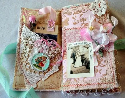 album foto cu clasa scrapbooking dvs. mâinile master sau album decor simplu și rapid