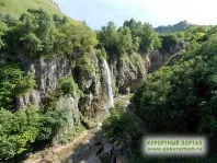 Méz Vízesések, Kislovodsk, Karachay-Cserkesz, megközelítés, fotók, cím, hivatalos honlapján -