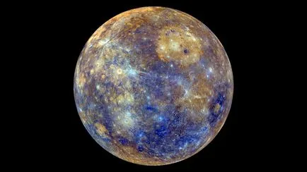 Mercur, primele secrete ale planetei