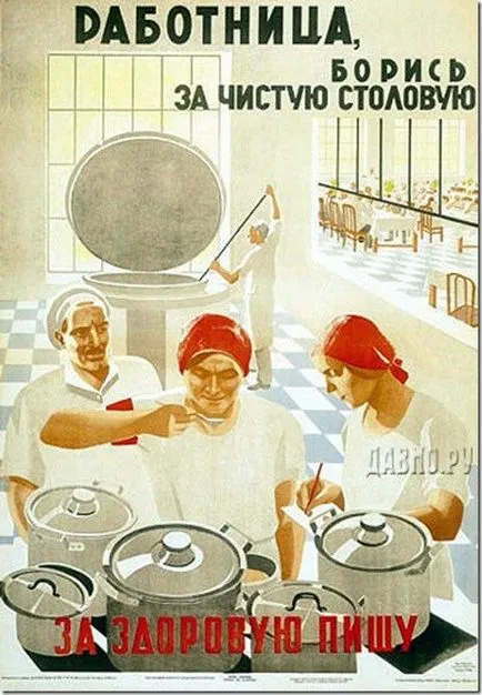 Меню радянських їдалень