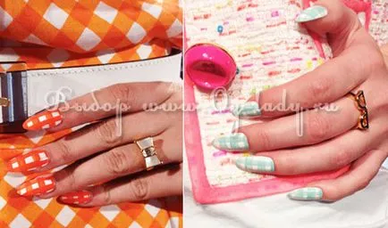 Модни Nails и рисунки върху ноктите пролет лято 2013