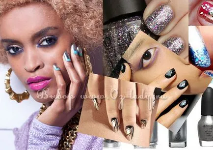 Модни Nails и рисунки върху ноктите пролет лято 2013