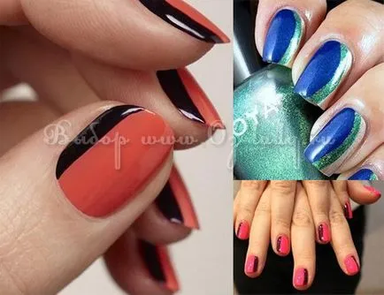 Модни Nails и рисунки върху ноктите пролет лято 2013