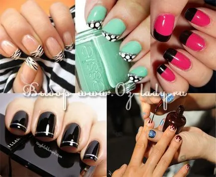 Модни Nails и рисунки върху ноктите пролет лято 2013